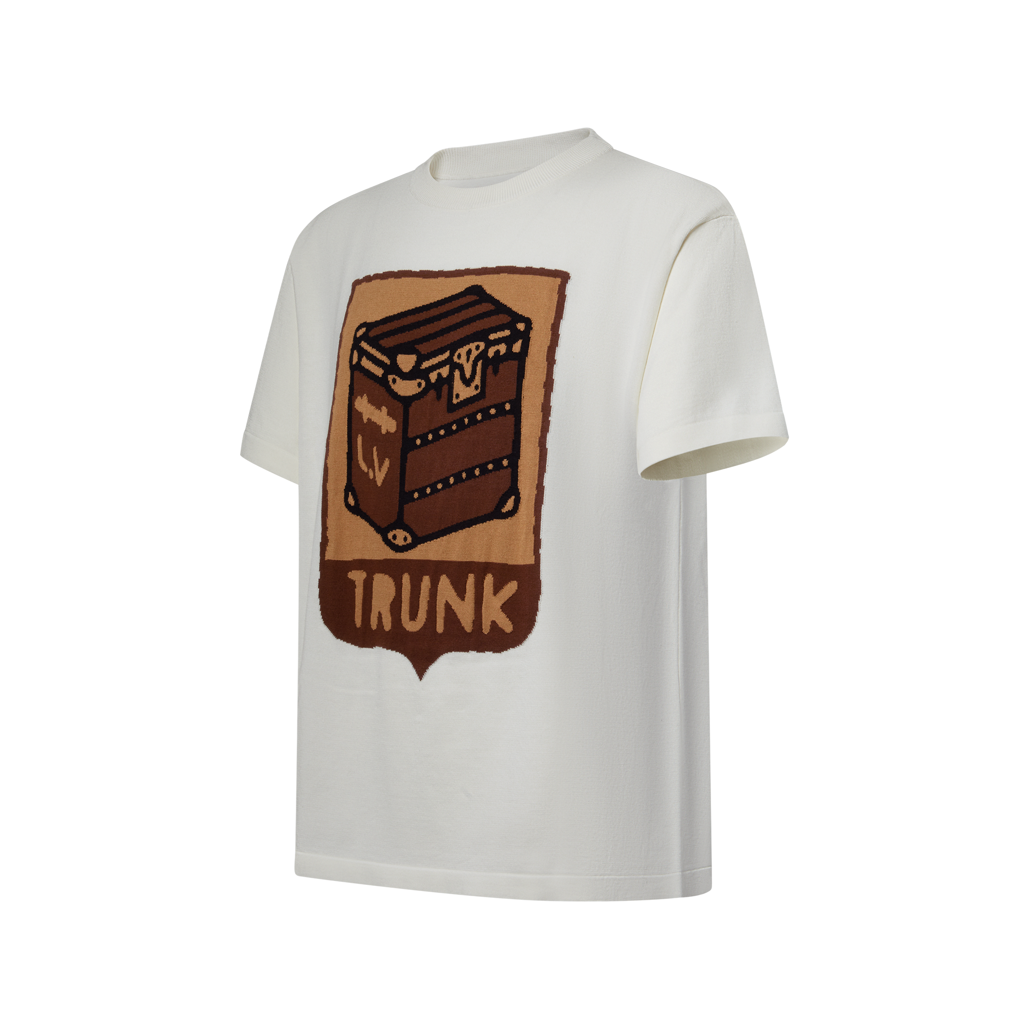 Graphic Short-Sleeved Crewneck  in Pria