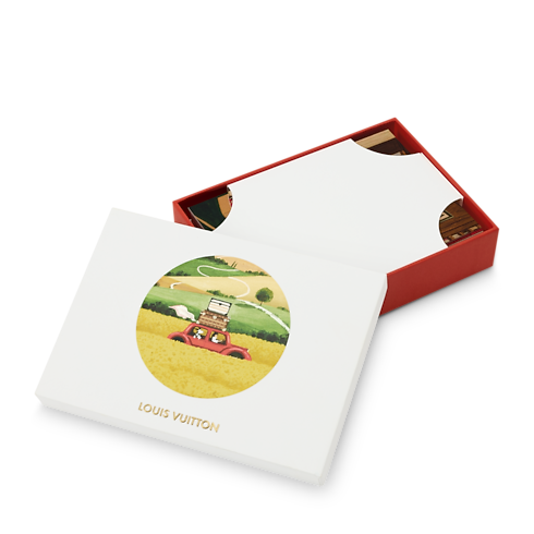 Greeting cards kit Carnets de Palace . in Trunks, Travel and Home's Books and Stationery Office and Writing collections by Louis Vuitton (Product zoom)