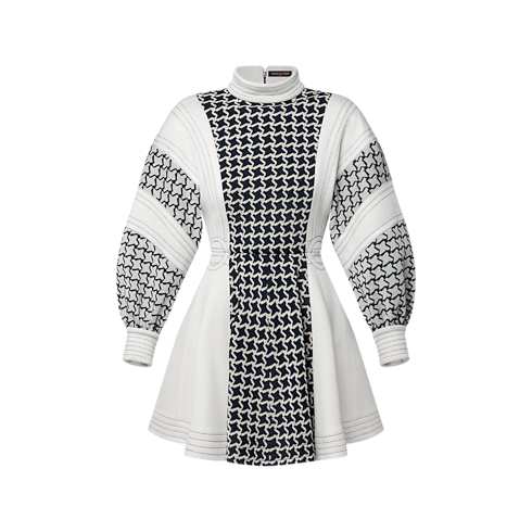 Honeycomb Jacquard Balloon Sleeve Dress
in Women's Ready-to-Wear Dresses collections by Louis Vuitton (Product zoom)
