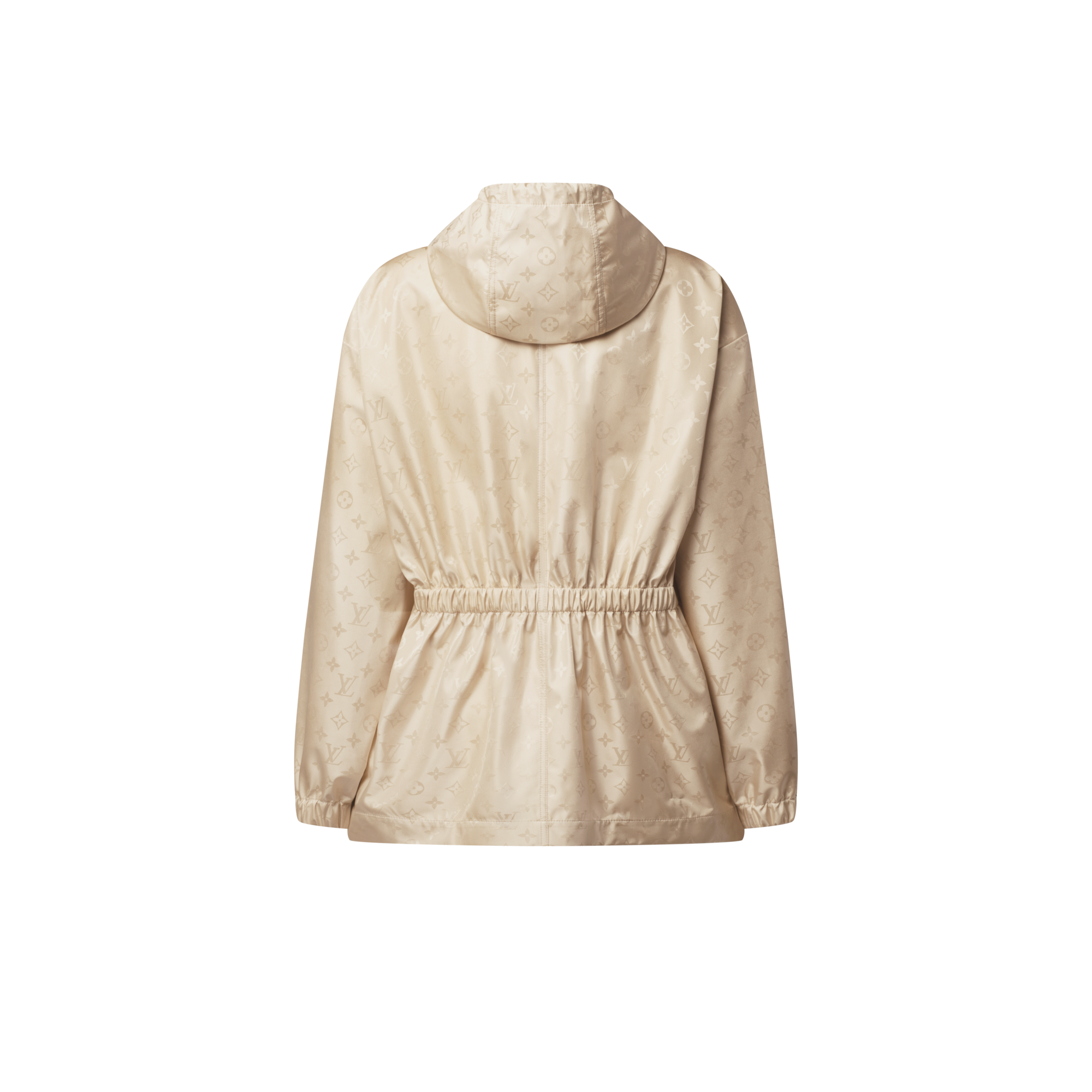 Hooded Monogram Parka  in Wanita