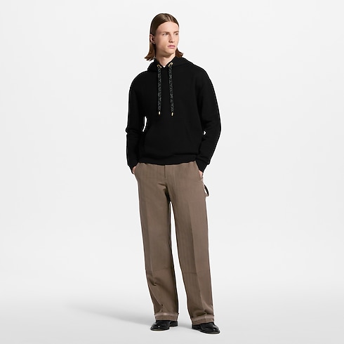 Hoodie With Signature Details in Pria's Pakaian Semua Koleksi collections by Louis Vuitton (Perbesar produk)