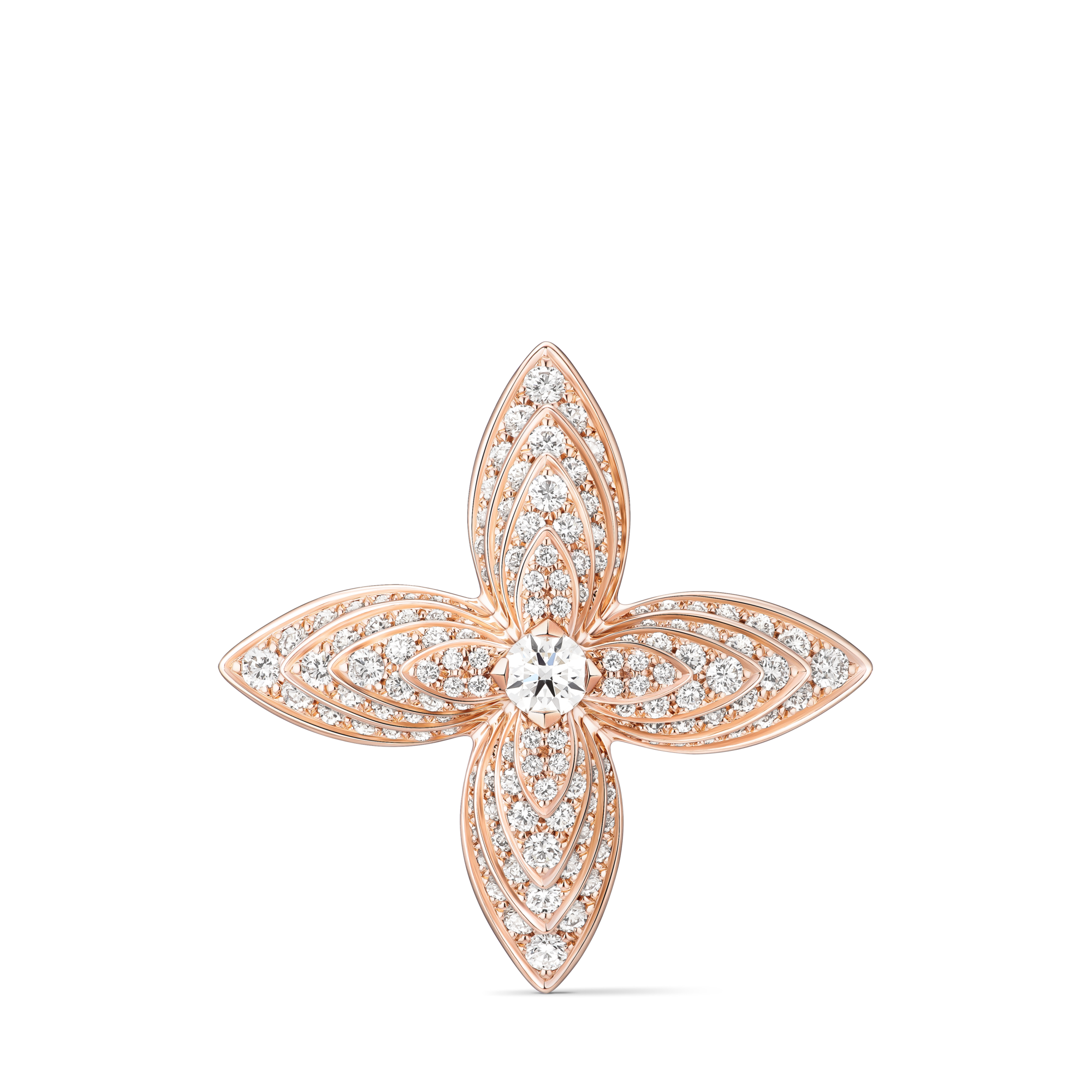Idylle Blossom Ring, Rose Gold and Diamonds  in Les Extraordinaires