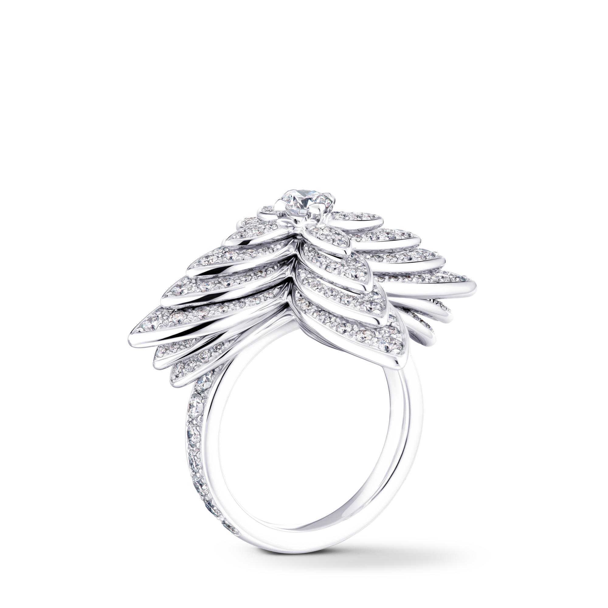 Idylle Ring, White Gold & Diamonds  in Les Extraordinaires