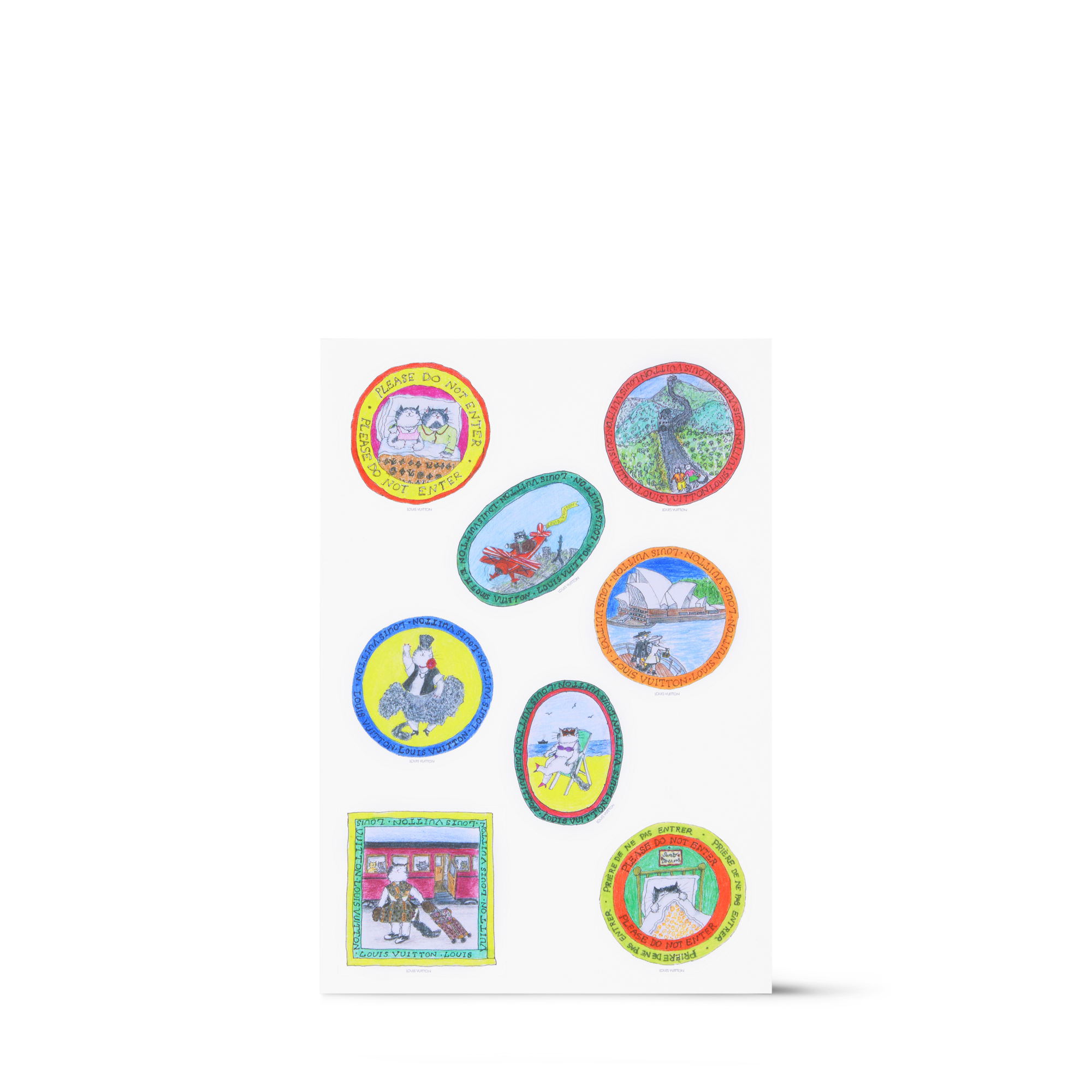 Jane Notebook MM & Stickers . in Trunks, Travel and Home