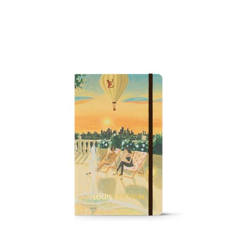 Jane Notebook MM & Stickers Carnets de Palace Sunset . in Trunks, Travel and Home's Books and Stationery Office and Writing collections by Louis Vuitton (Product zoom)