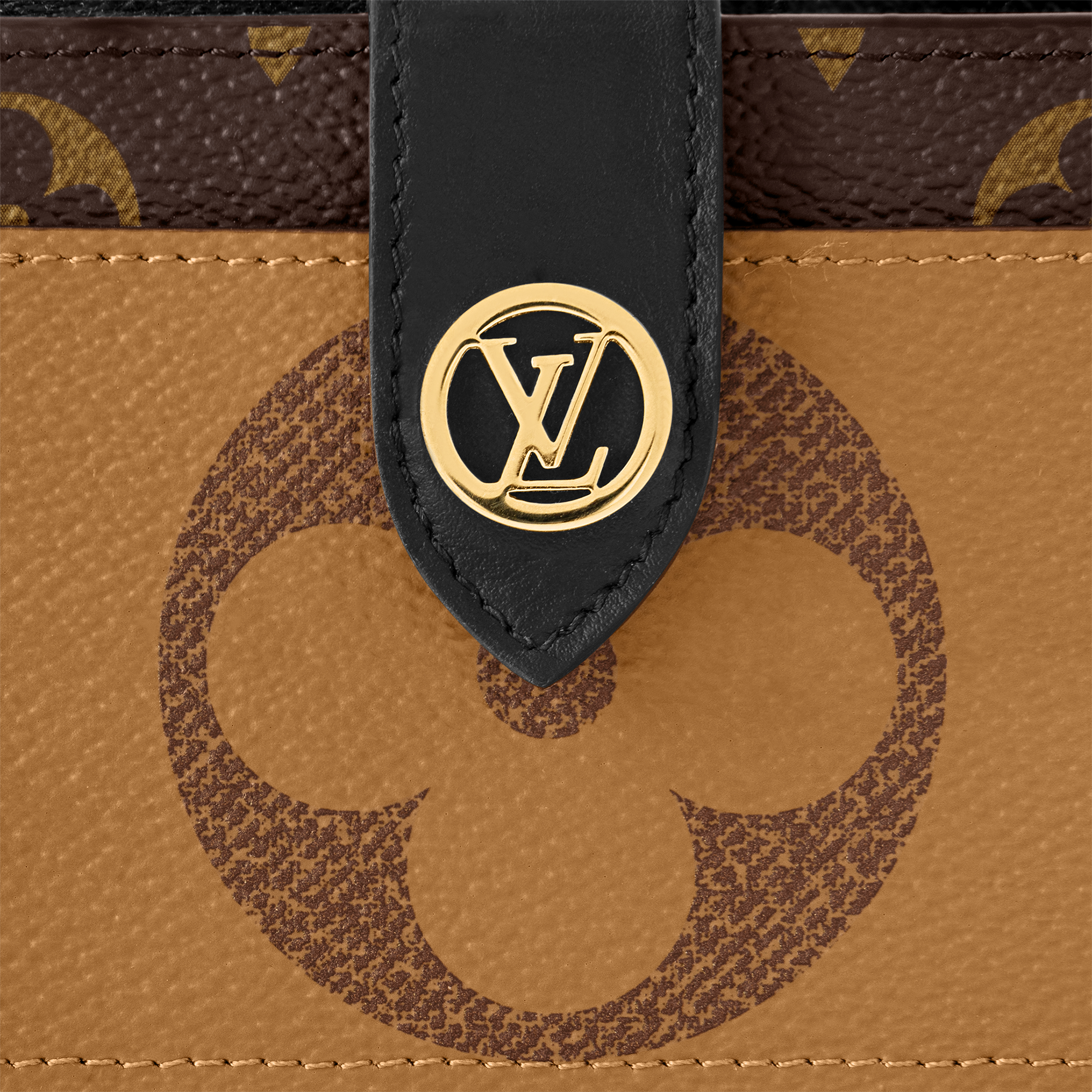 Juliette Wallet Monogram Reverse Canvas in Wanita