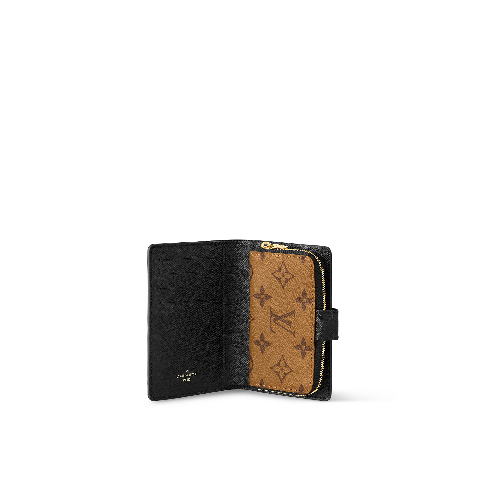 Juliette Wallet Monogram Reverse Canvas in Wanita