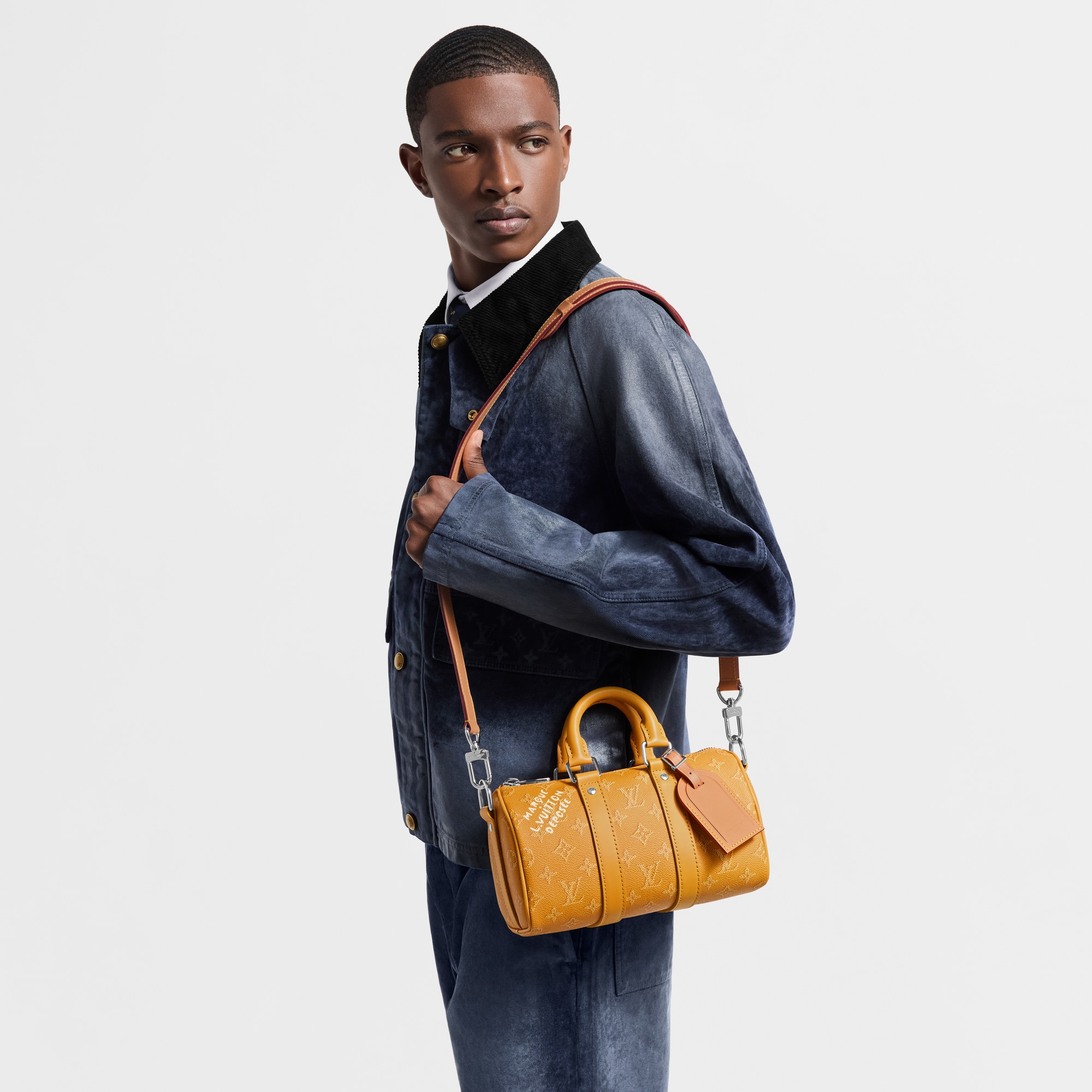 Keepall Bandoulière 25 Monogram Other in Tas dan Aksesori Kulit