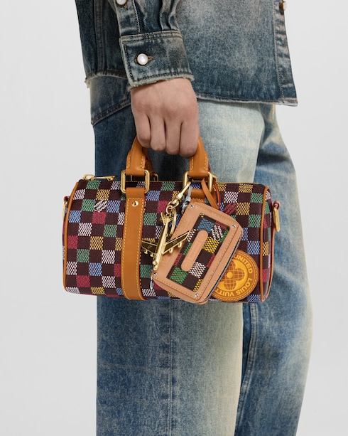 다미에 에벤 남성 가방 LV 아이콘 키폴 반둘리에 25 | 루이비통 공식 온라인 스토어®