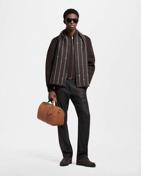 Keepall Bandoulière 35 LV Aerogram in Tas dan Aksesori Kulit's Tas untuk Pria LV Icons collections by Louis Vuitton