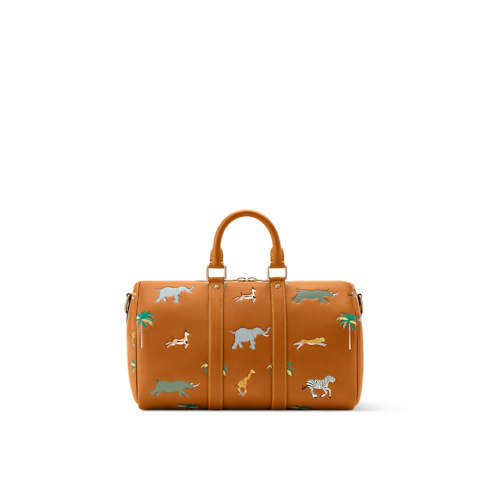 Keepall Bandoulière 35 x The Darjeeling Limited Other Leathers in Tas dan Aksesori Kulit's Tas untuk Pria LV Icons collections by Louis Vuitton (Perbesar produk)