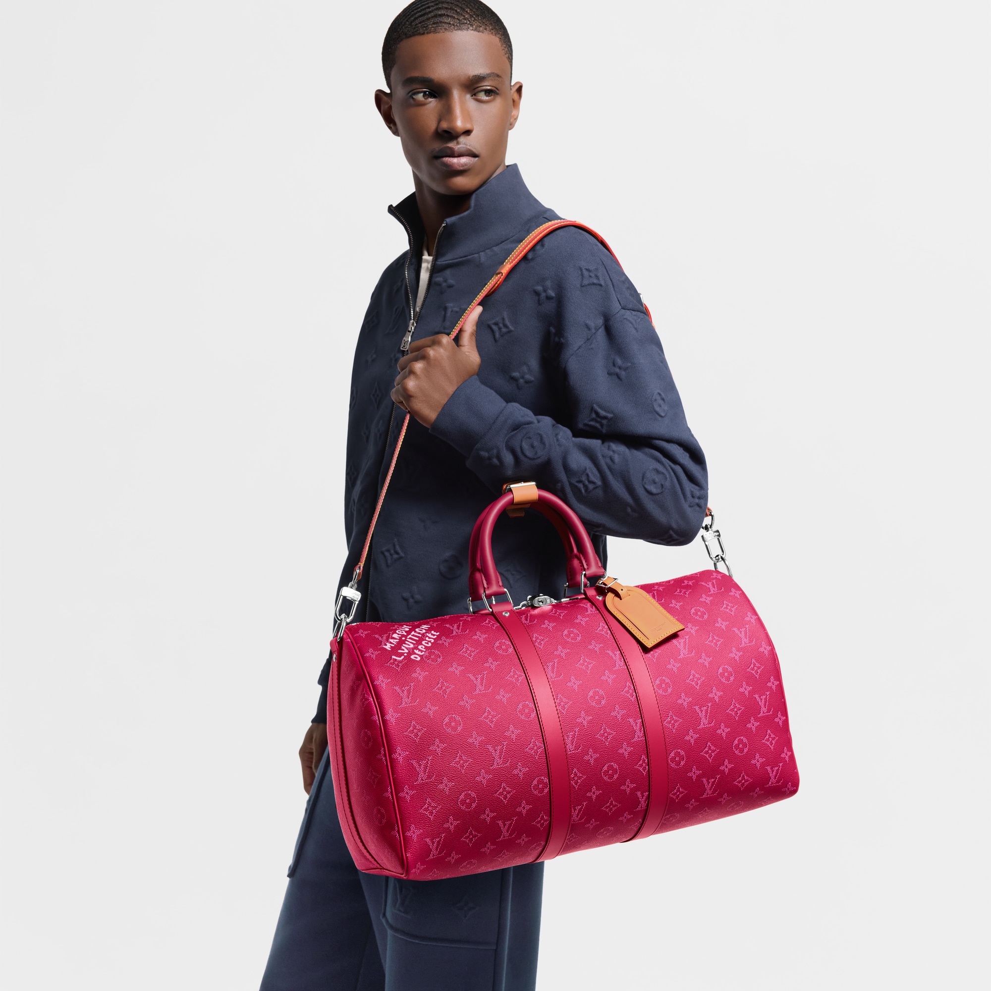 Keepall Bandoulière 45 G71 in Pria