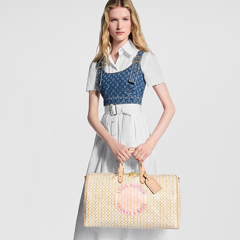 Keepall Bandoulière 45 Other Monogram Canvas in Trunks, Travel and Home's Travel Bags and Rolling Luggage Tas Travel collections by Louis Vuitton (Perbesar produk)