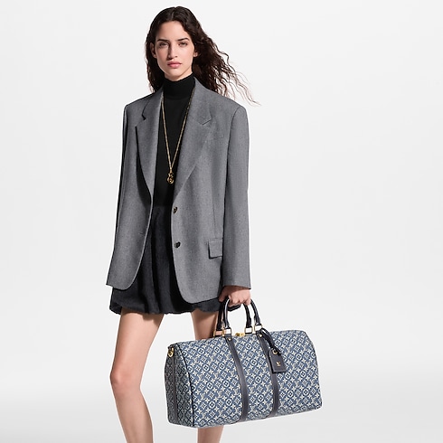 Keepall Bandoulière 45 Other Monogram Canvas in Trunks, Travel and Home's Travel Bags and Rolling Luggage Tas Travel collections by Louis Vuitton (Perbesar produk)
