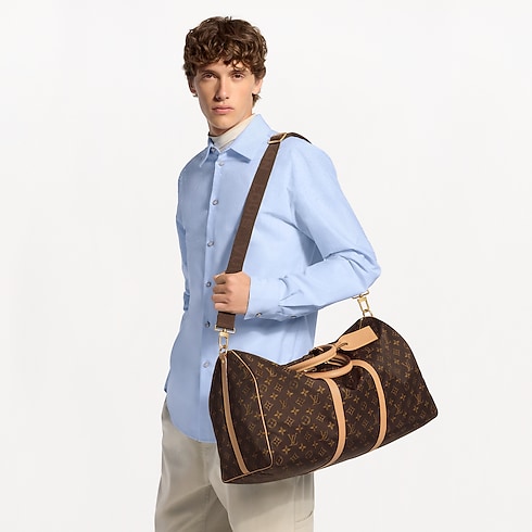 Keepall Bandoulière 50 G76 in Trunks, Travel and Home's Travel Bags and Rolling Luggage Tas Travel collections by Louis Vuitton (Perbesar produk)