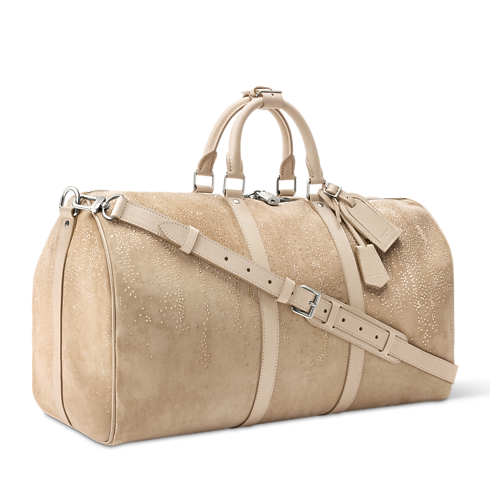 Keepall Bandoulière 50 Other Leathers in Trunks, Travel and Home's Travel Bags and Rolling Luggage Travel Bags collections by Louis Vuitton (Product zoom)