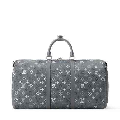 Keepall Bandoulière 50 Monogram Shadow in Trunk dan Tas Travel's Tas Travel Semua Koleksi collections by Louis Vuitton (Perbesar produk)