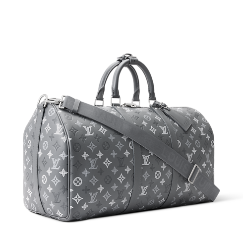 Keepall Bandoulière 50 Monogram Shadow in Trunk dan Tas Travel's Tas Travel Semua Koleksi collections by Louis Vuitton (Perbesar produk)