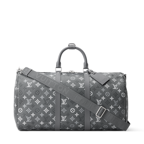 Keepall Bandoulière 50 Monogram Shadow in Trunk dan Tas Travel's Tas Travel Semua Koleksi collections by Louis Vuitton (Perbesar produk)