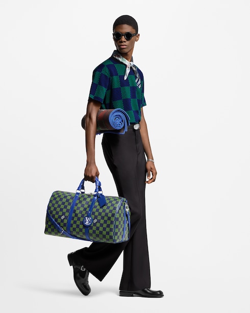 Keepall Bandoulière 50 Damier Other in 時尚包包及小型皮件's 男士時尚包包 LV Icons collections by Louis Vuitton