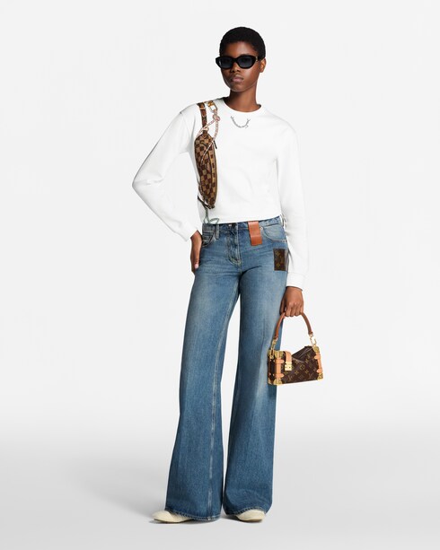 キープイット プリント ロングスリーブTシャツ ウィメンズ ウェア(洋服)