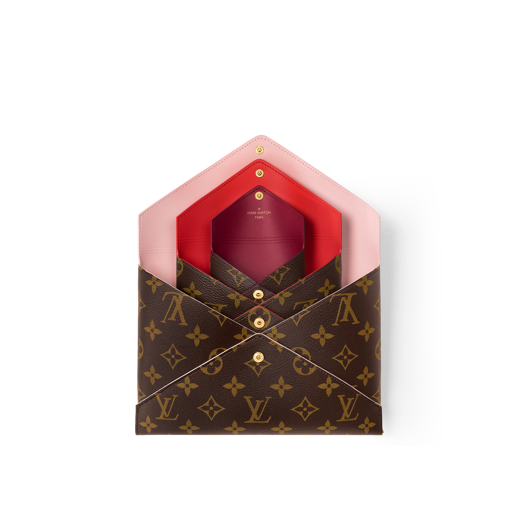 Kirigami Pochette Monogram in Wanita