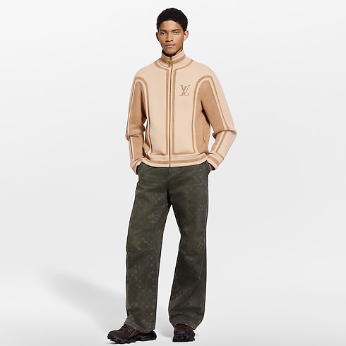 Knit Track Top in Men's Ready-to-Wear All Ready-to-Wear collections by Louis Vuitton (Product zoom)
