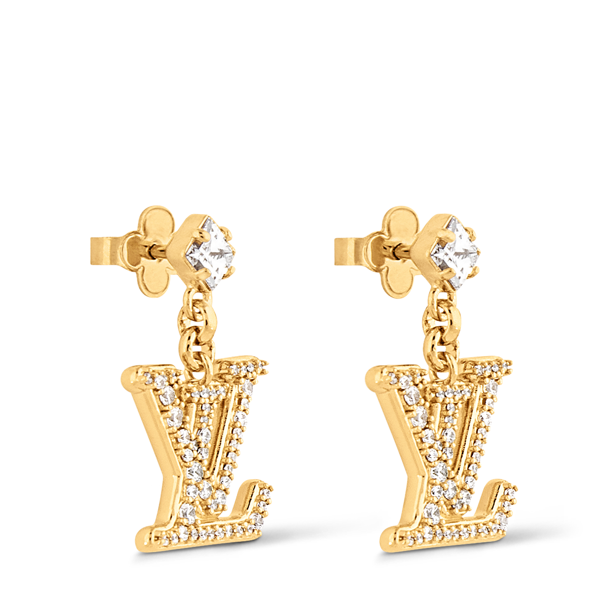 Lady LV Earrings S00 in Wanita