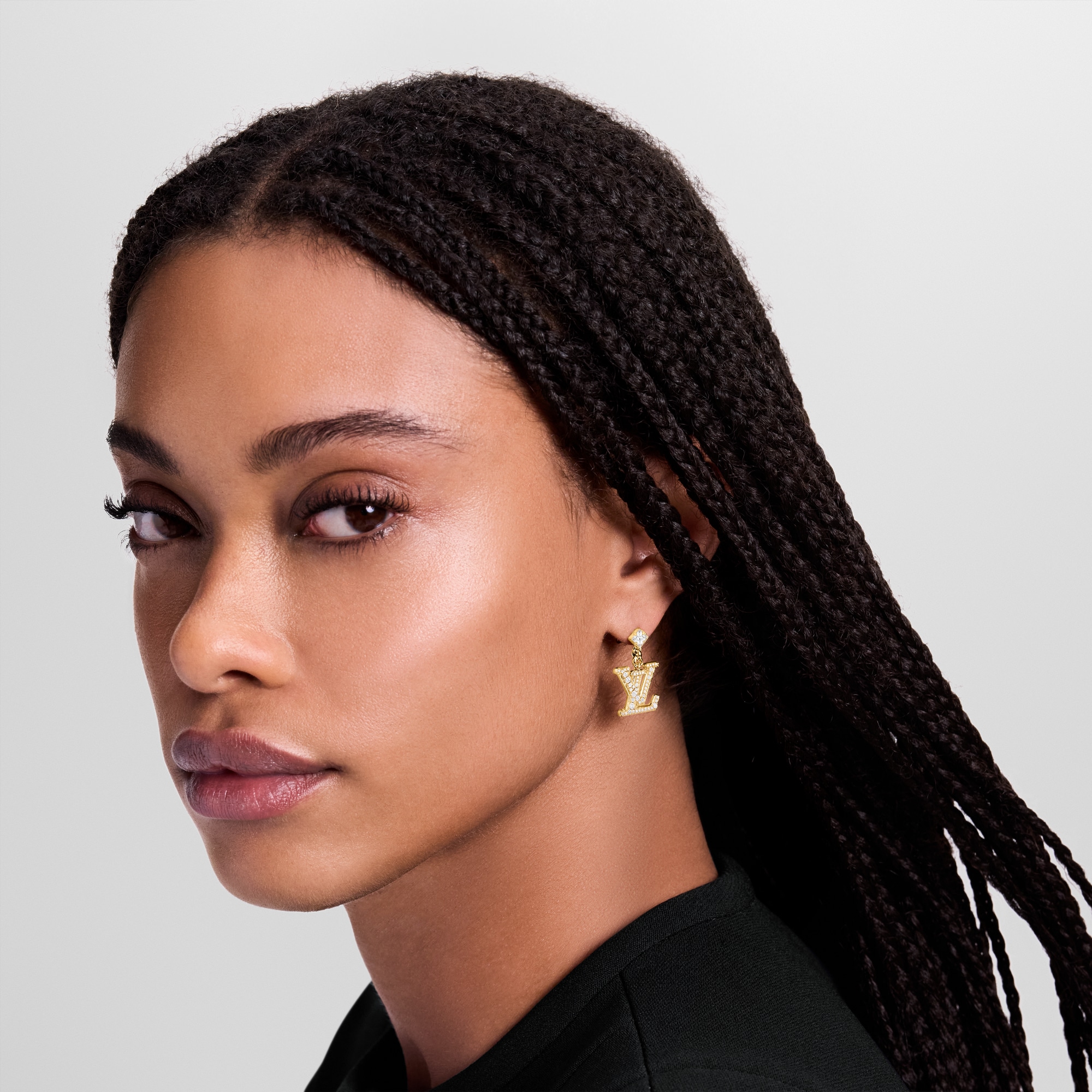 Lady LV Earrings S00 in Wanita