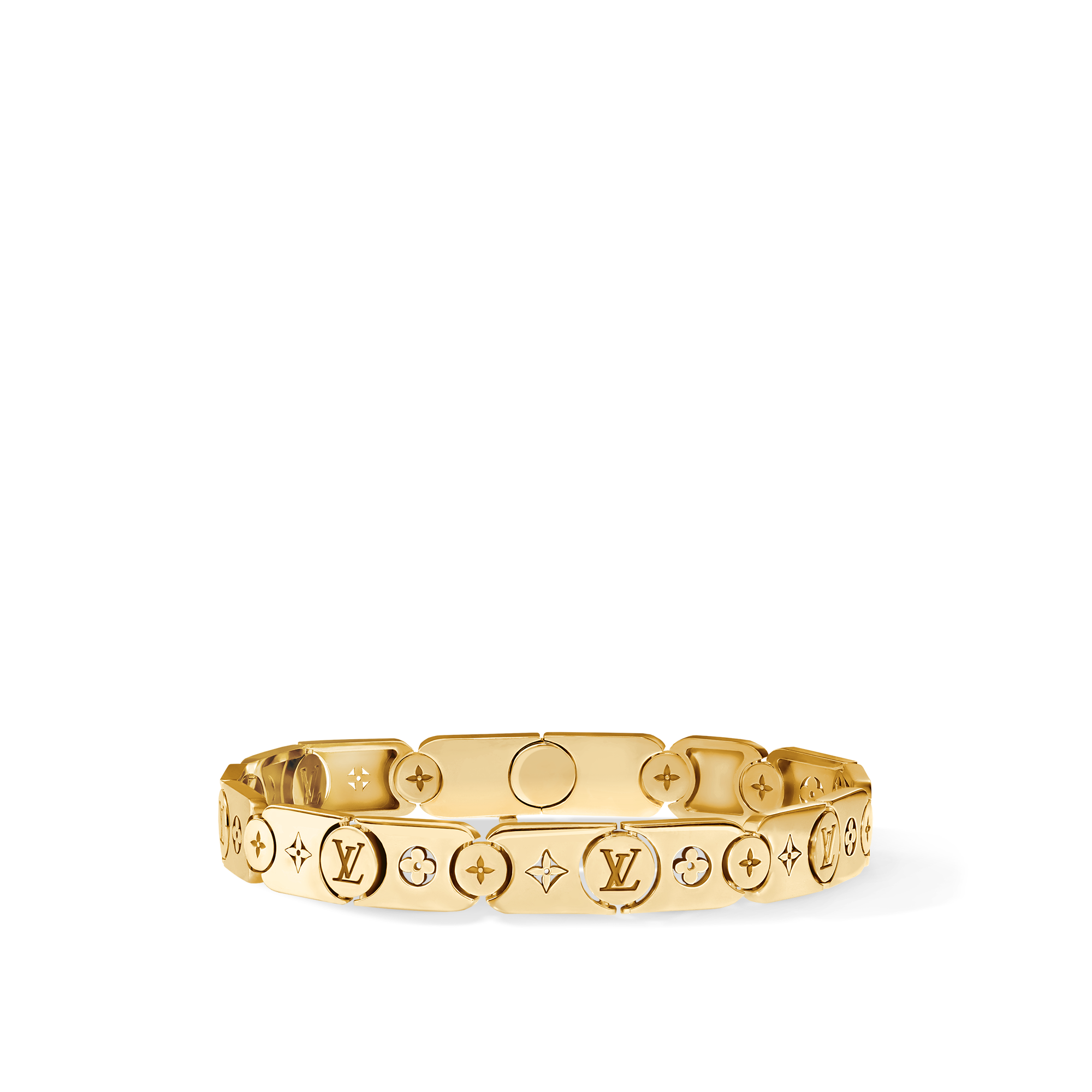 Les Gastons Vuitton Gourmette Bracelet, Yellow Gold  in Perhiasan