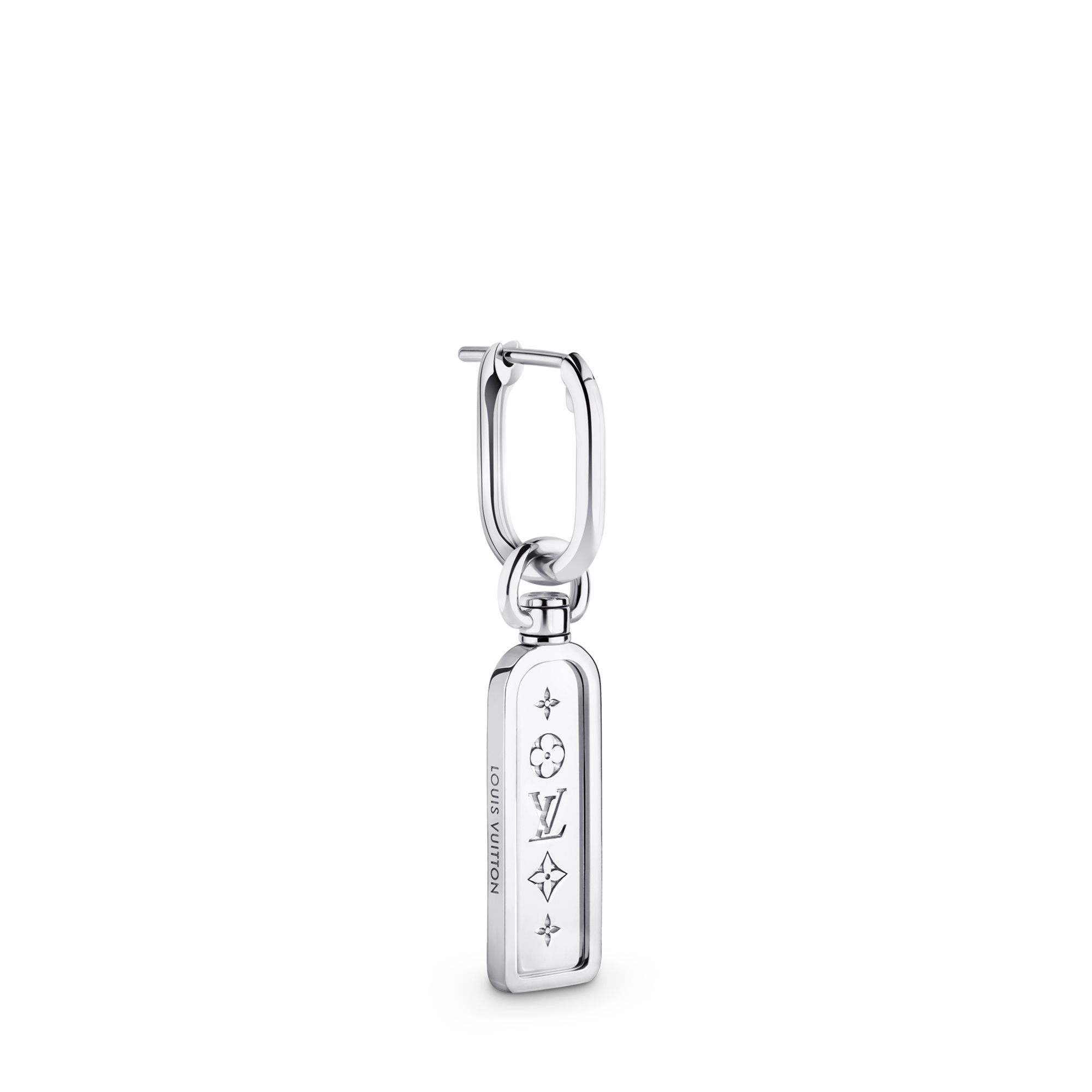 Les Gastons Vuitton Tag Earring, White Gold - Per Unit  in Jewelry