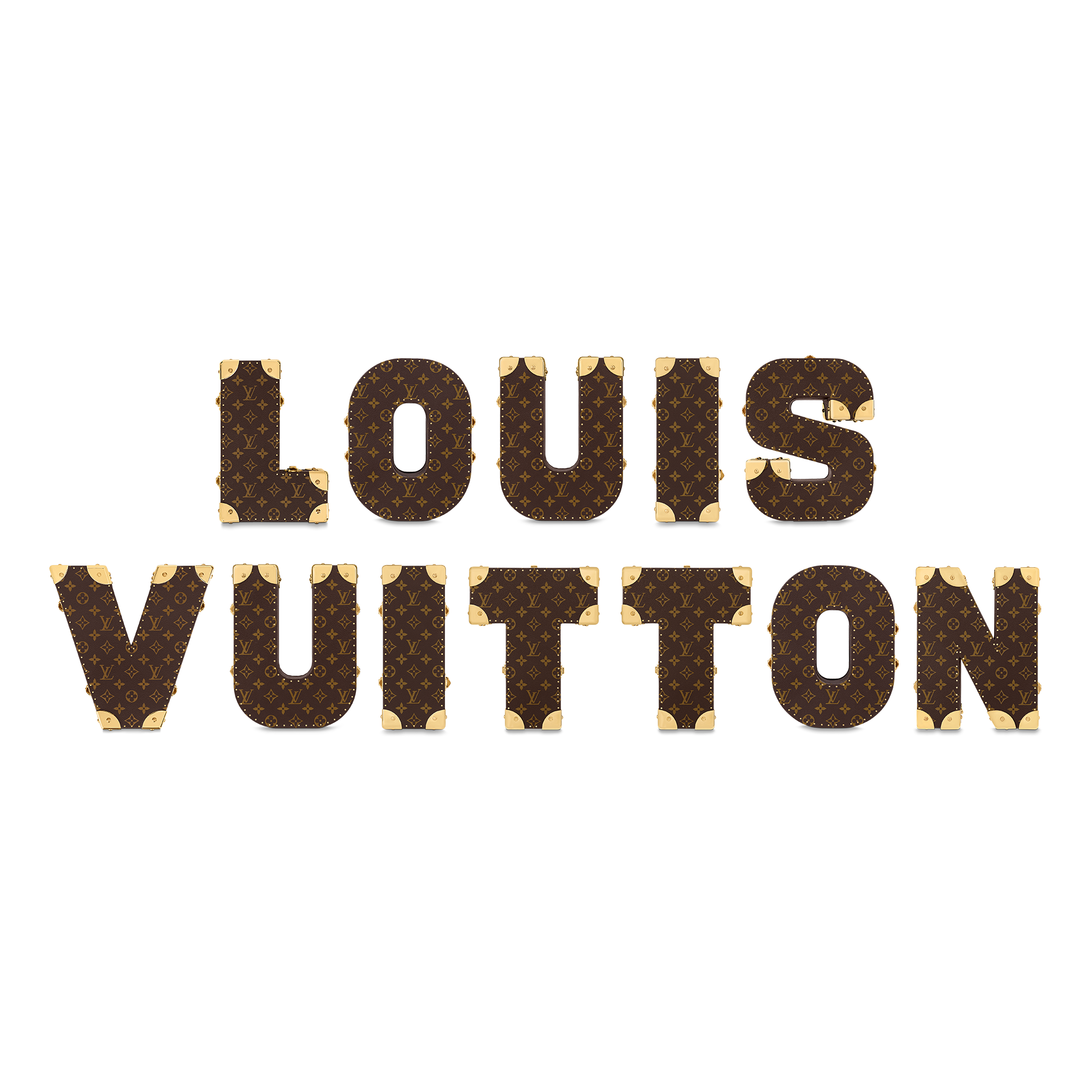 Letter Trunk L Monogram in Les Extraordinaires