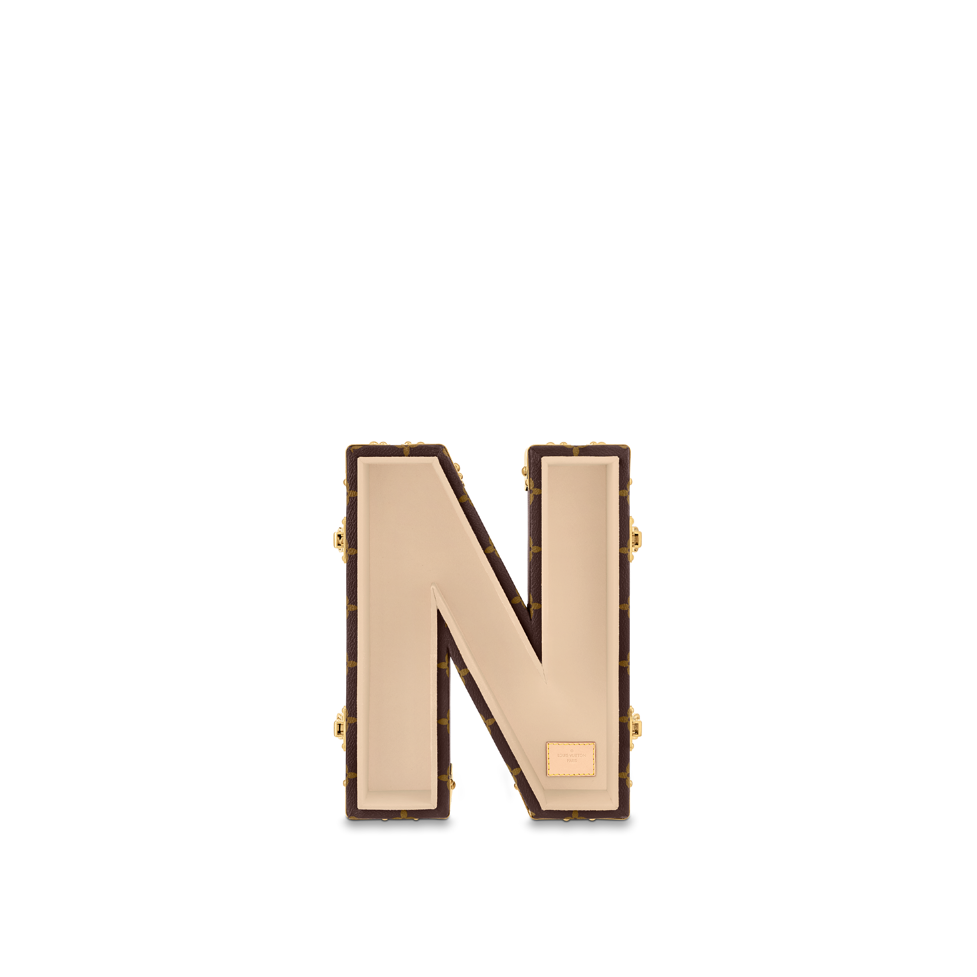 Letter Trunk N Monogram in Les Extraordinaires