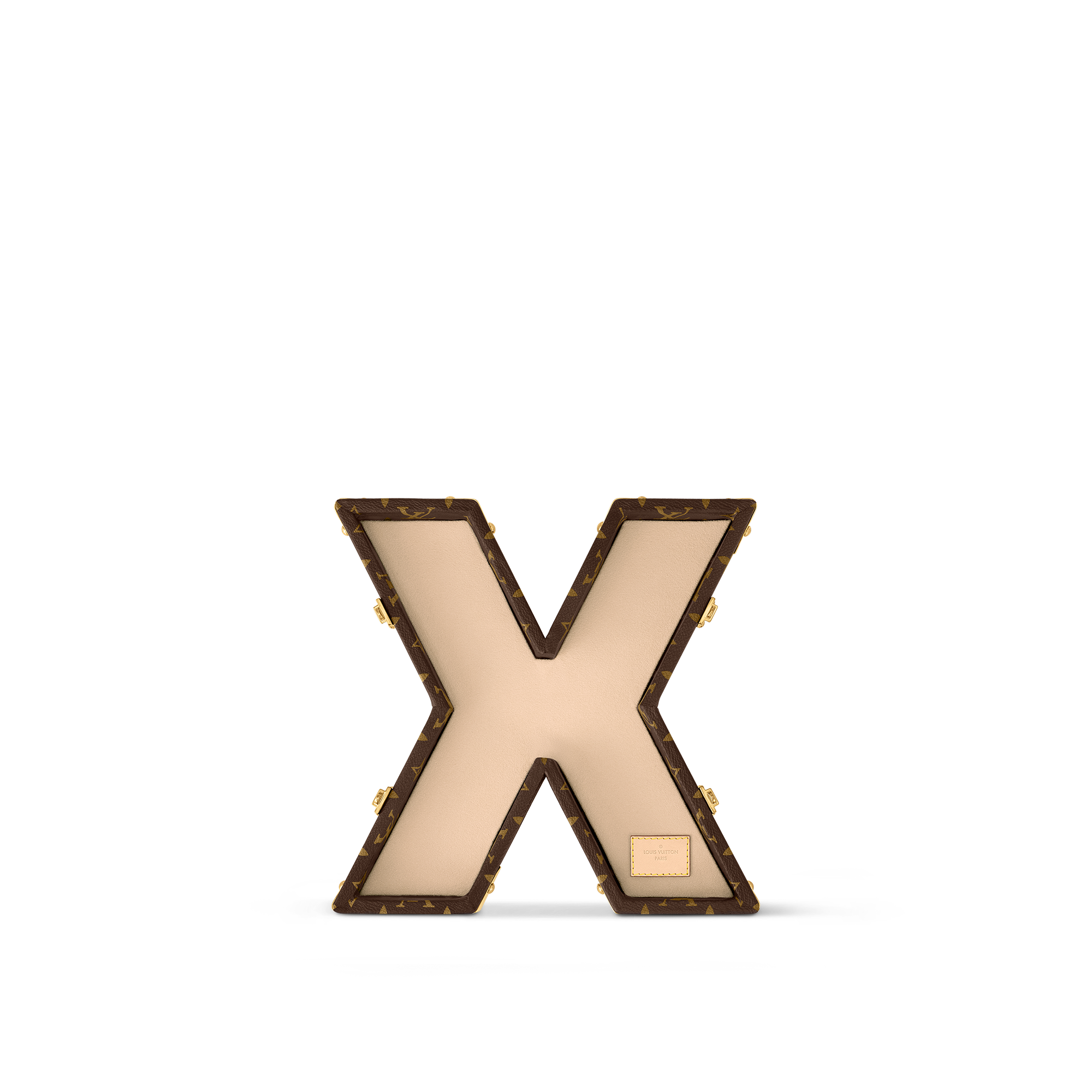 Letter Trunk X Monogram in Les Extraordinaires