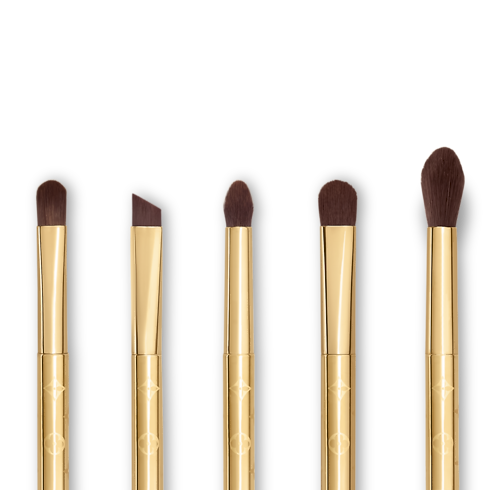 Lip & Eye Brush Set Dune Other Monogram Canvas in Perfumes and Beauty's Aksesori Kecantikan } collections by Louis Vuitton (Perbesar produk)