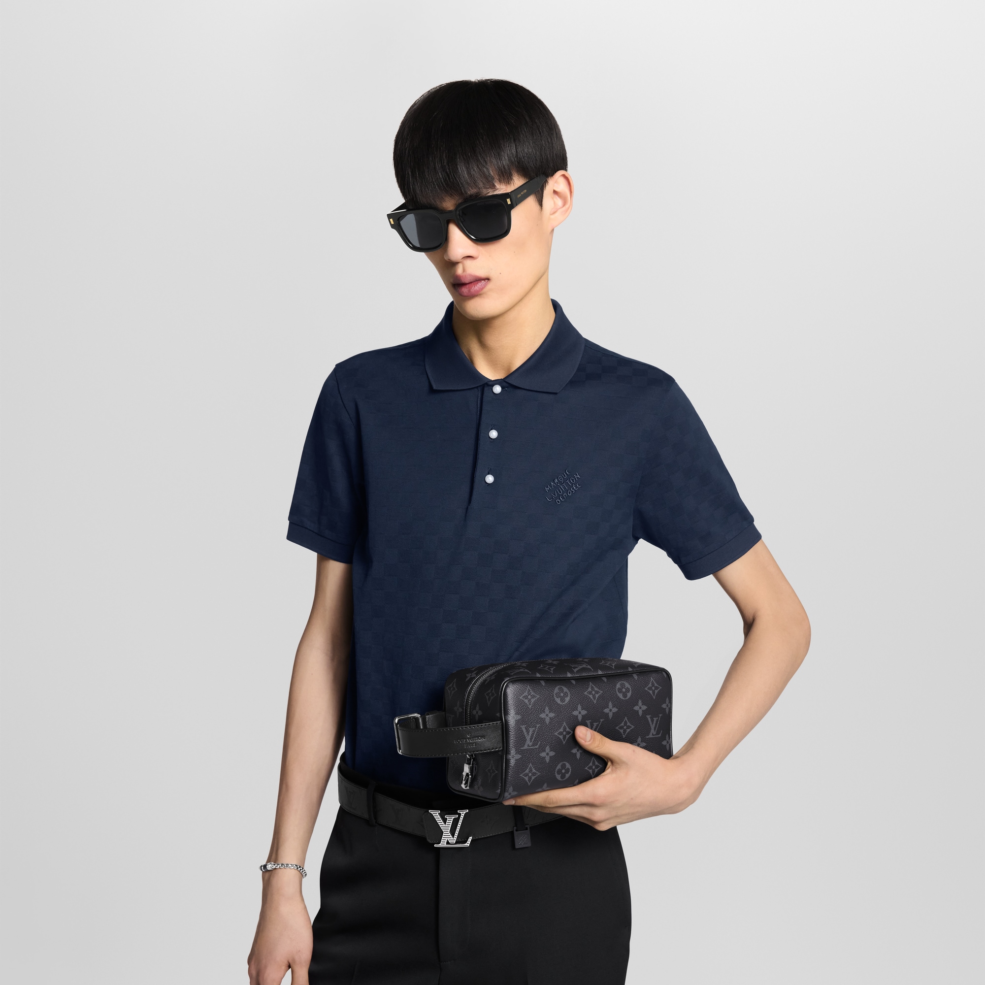 Locker Dopp Kit Monogram Eclipse in Men