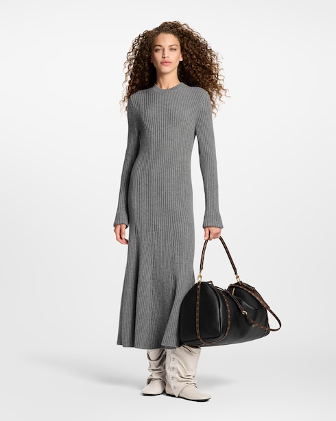 Đầm Dài Dệt Kim in Đồ Nữ's Trang phục Đầm collections by Louis Vuitton