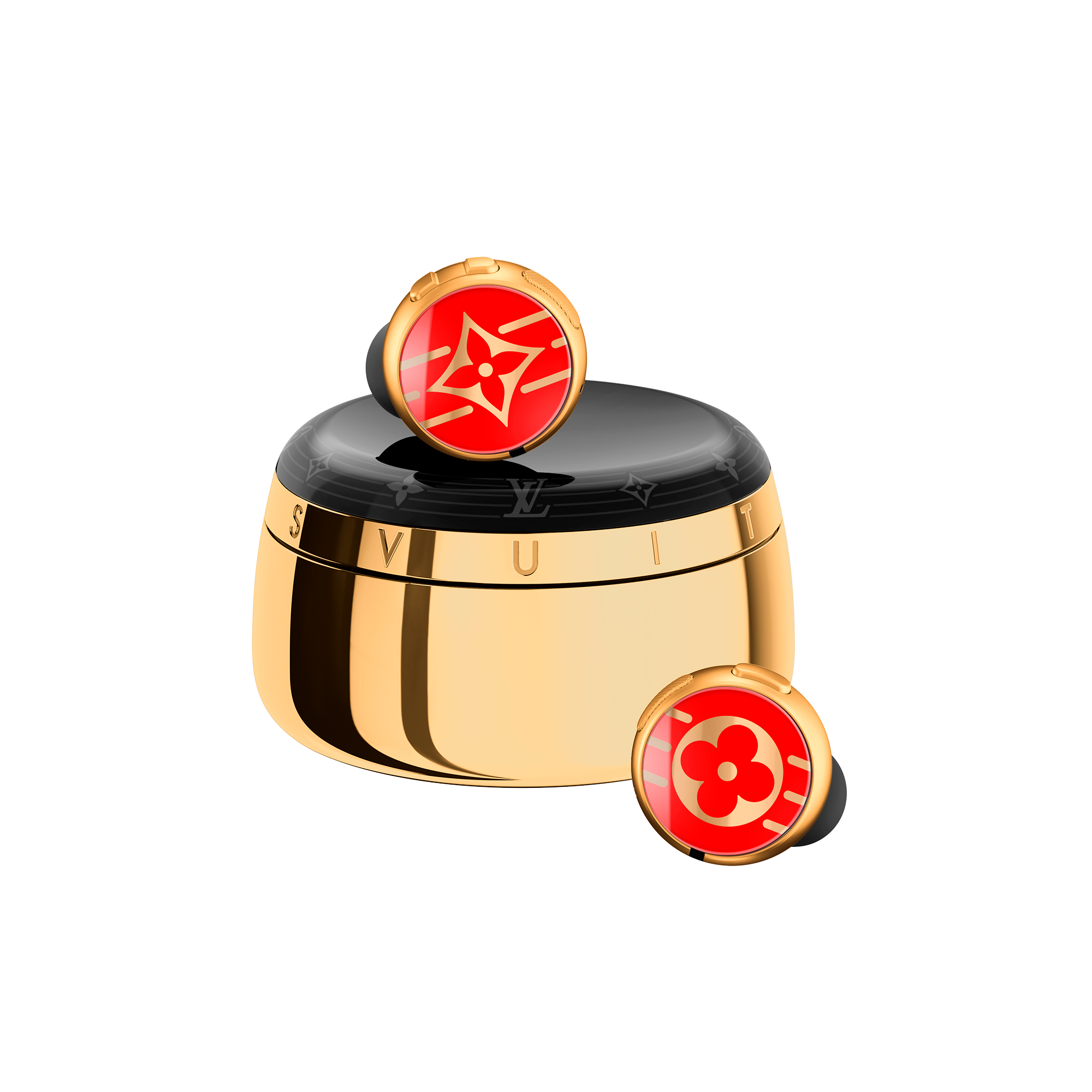 Louis Vuitton Horizon Light Up Earphones - Red  in Trunks, Travel and Home