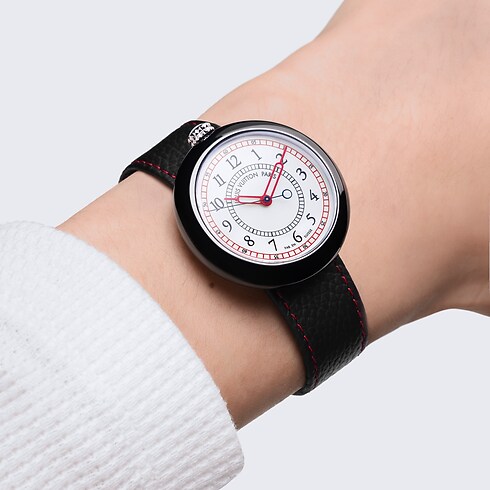 Louis Vuitton Monterey, Automatic, 37mm, Ceramic and steel in Jam Tangan's Semua Koleksi } collections by Louis Vuitton (Perbesar produk)