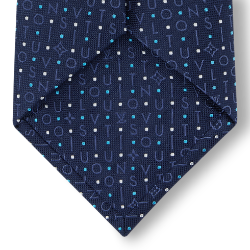 LV Alphabet Tie . in Men's Accessories Ties collections by Louis Vuitton (Product zoom)