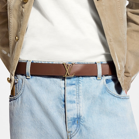 LV Atelier Karung 35mm Reversible Belt in Pria's Aksesori Ikat Pinggang collections by Louis Vuitton (Perbesar produk)