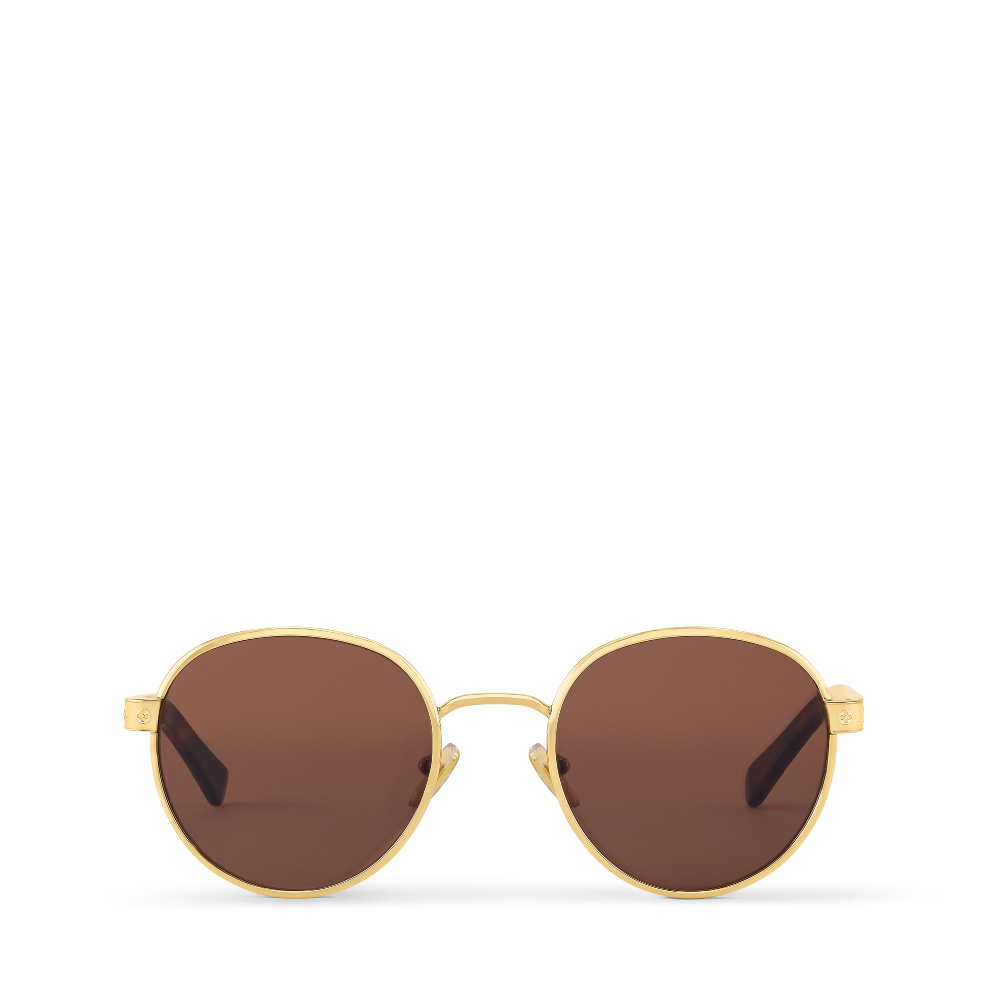LV Aura Round Sunglasses S00 in Wanita