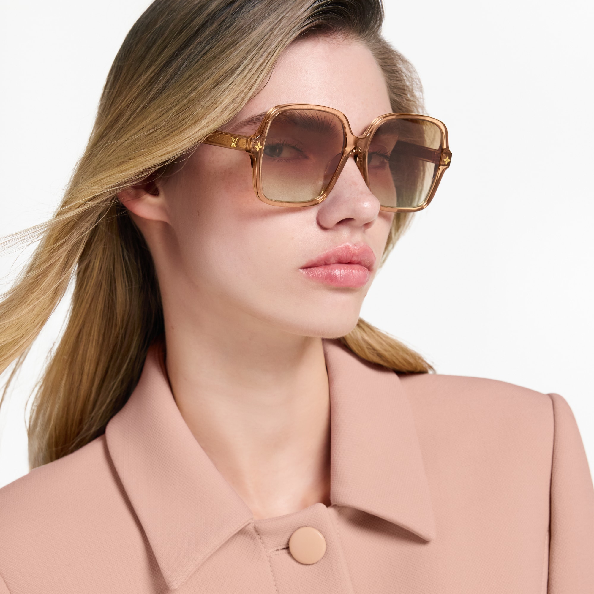 LV Aura Square Sunglasses S00 in Wanita