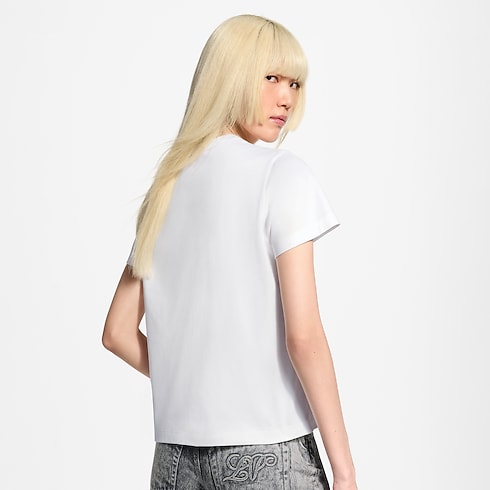 LV Bijoux Print T-Shirt in Wanita's Pakaian Kaus dan sweatshirt collections by Louis Vuitton (Perbesar produk)