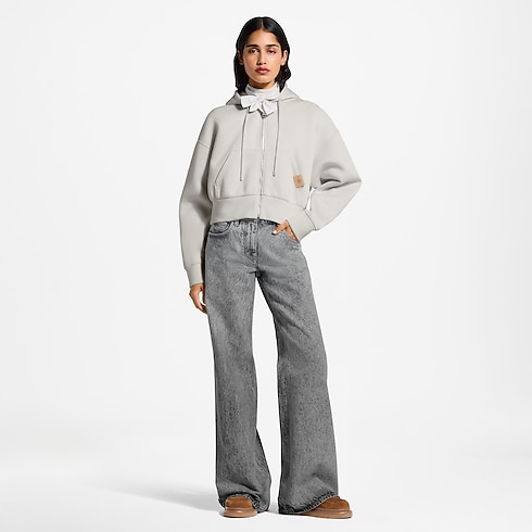 LV Bijoux Zip-Up Hoode in Wanita's Pakaian Kaus dan sweatshirt collections by Louis Vuitton (Perbesar produk)
