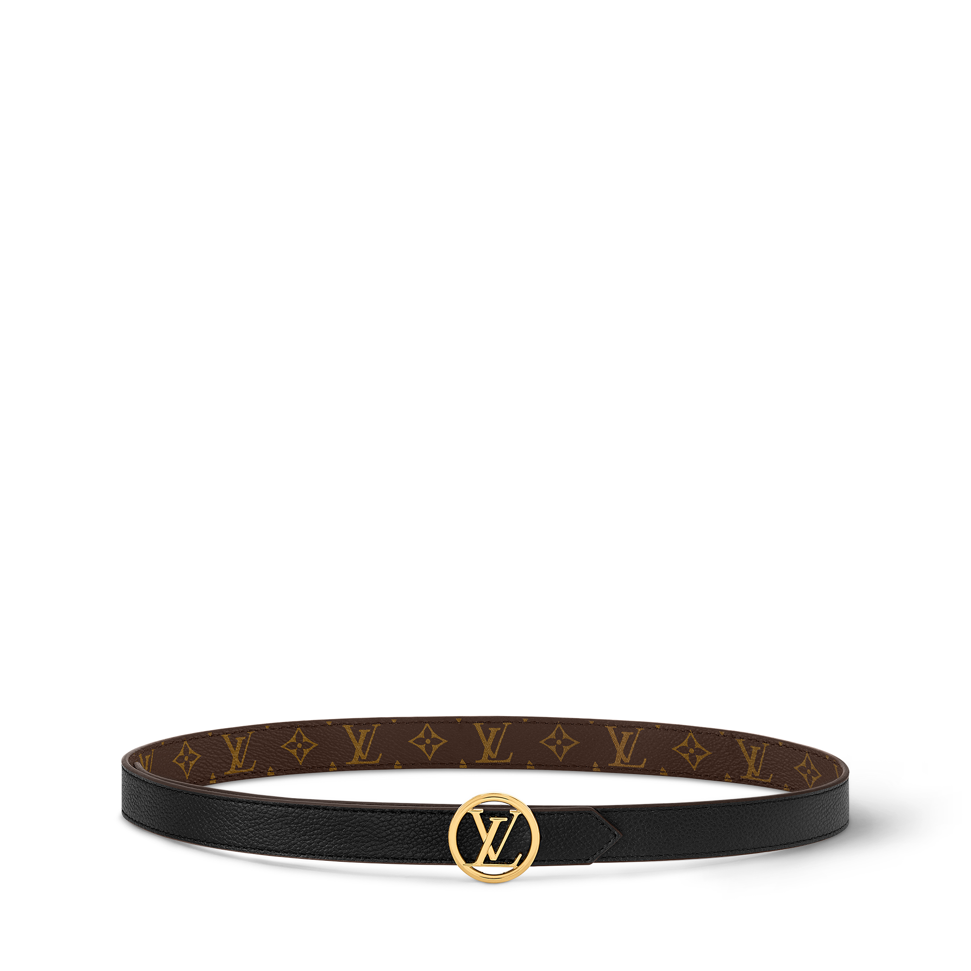 LV Circle 20mm Reversible Belt Monogram in Wanita