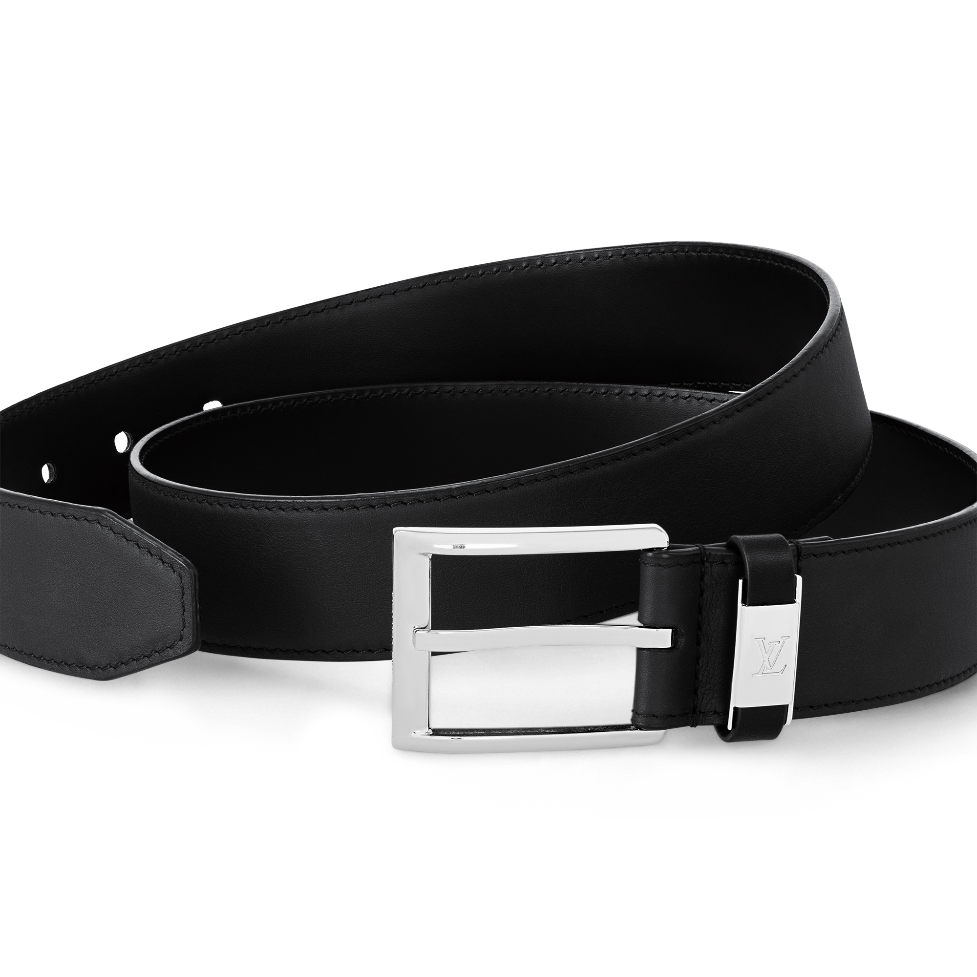 LV City Pin 35mm Belt Other Leathers in Pria