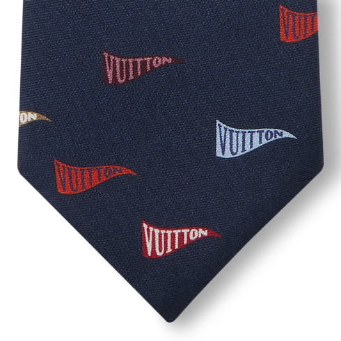 LV Club Flags Tie . in Men's Accessories Ties and Pocket Squares collections by Louis Vuitton (Product zoom)