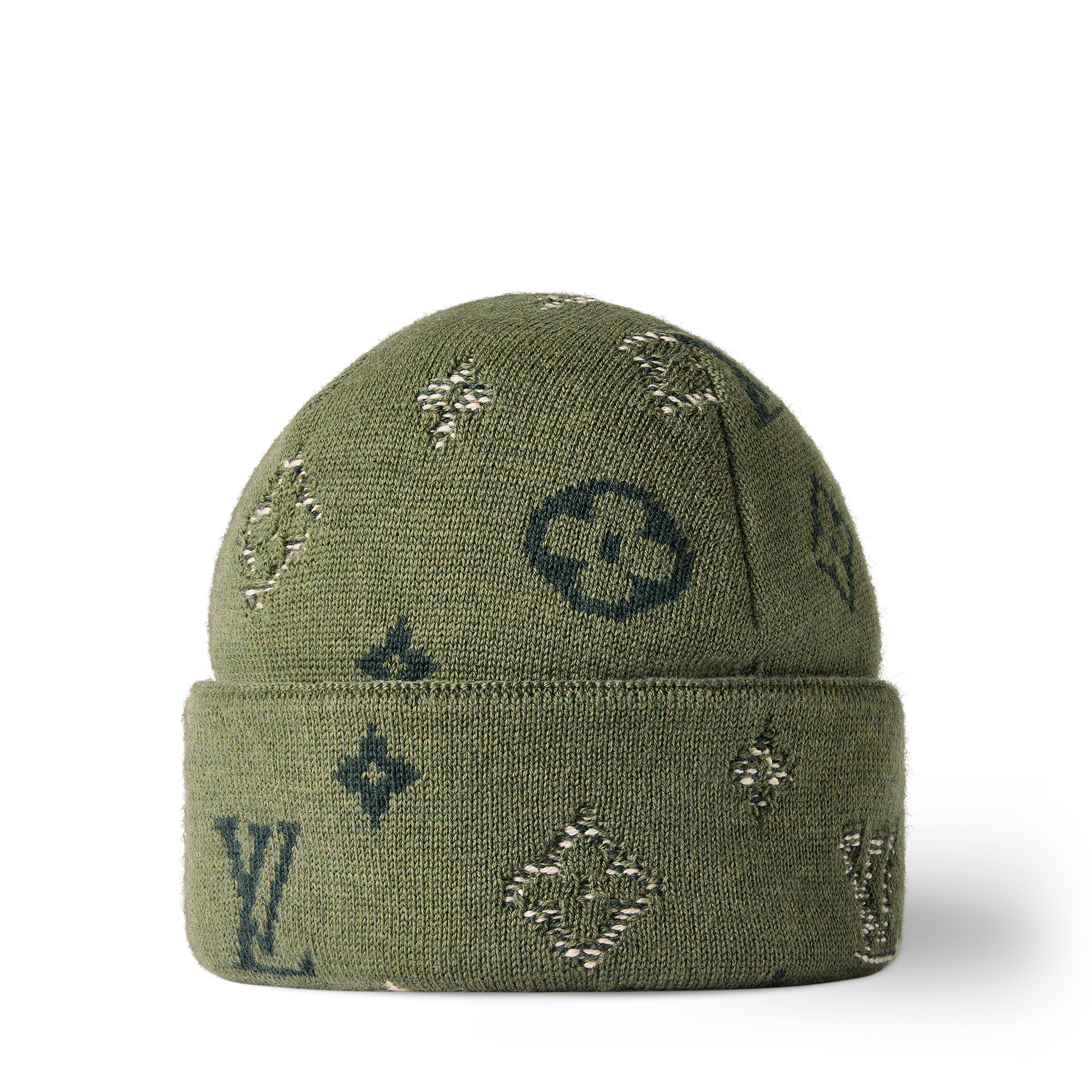 LV Crush Monogram Surplus Beanie S00 in Pria