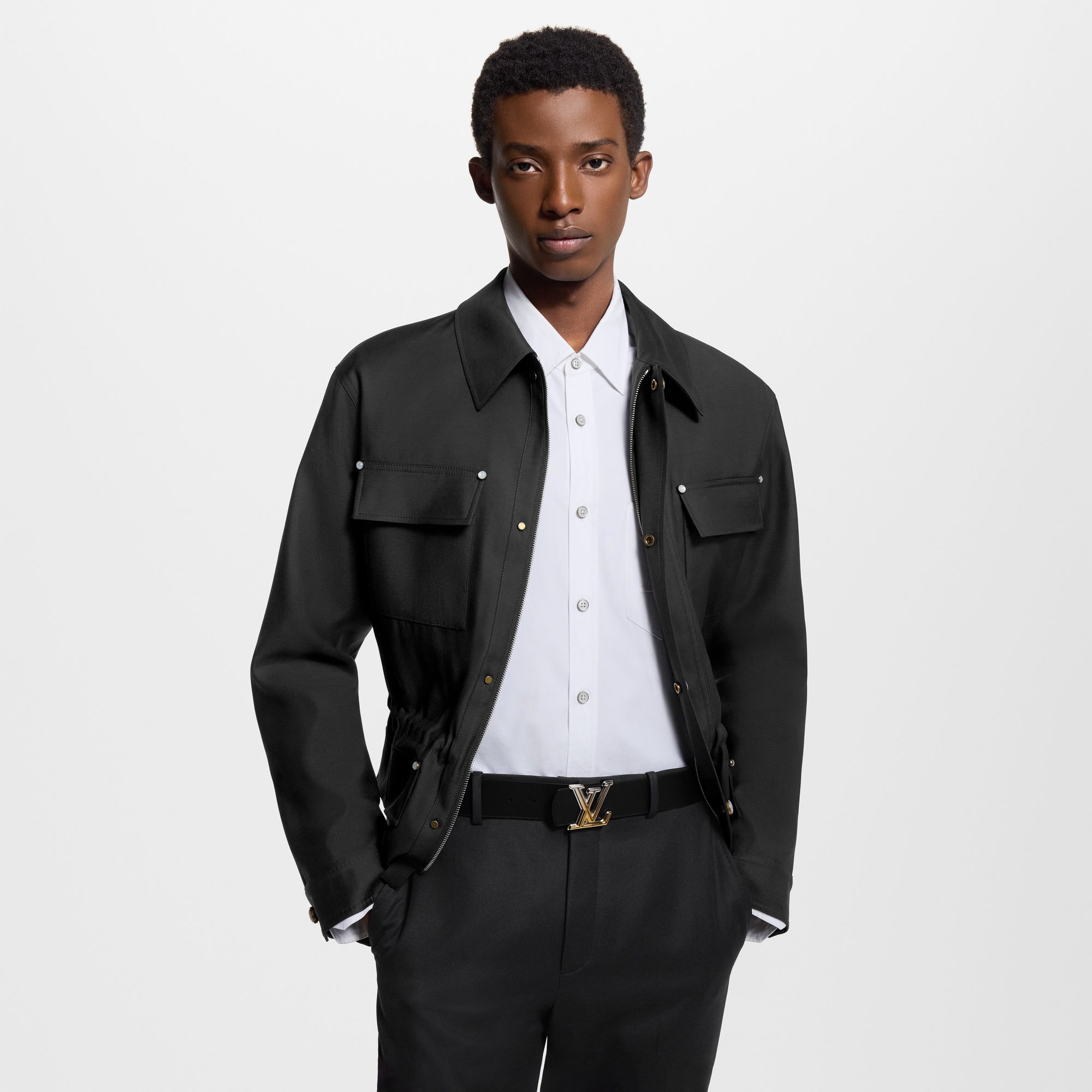 LV Dimension Gradient 40mm Reversible Belt  in Pria